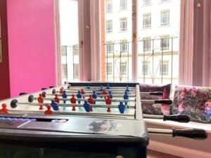 table football at the studio birmingham